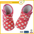 2015 venta caliente 0-36 meses suave suave encantadora baratos niños botas de nieve baratos